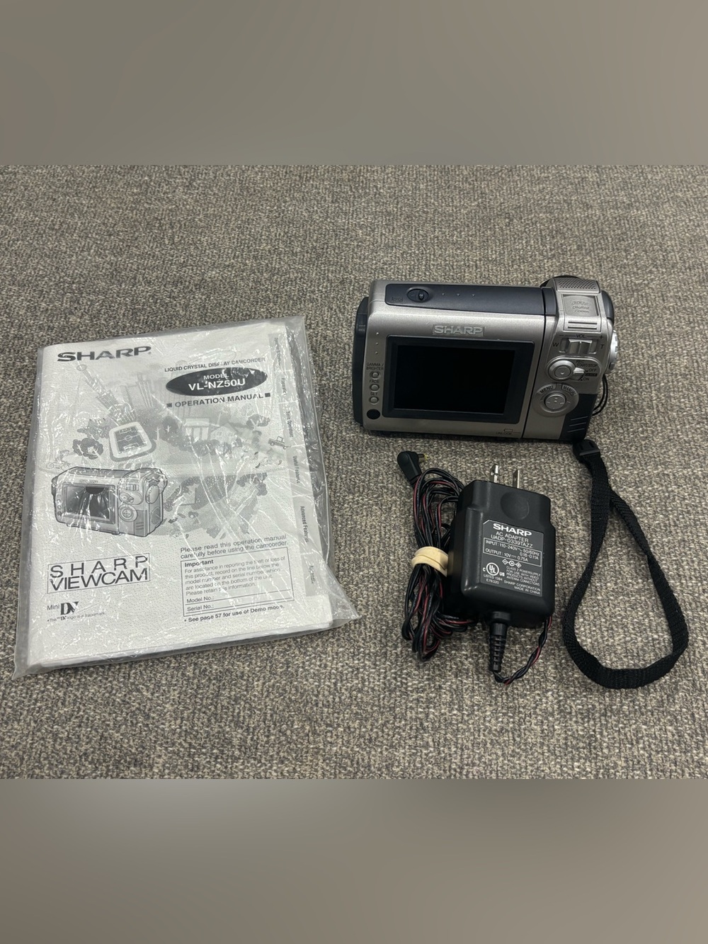 Vintage Sharp Viewcam VL-NZ50U Camcorder